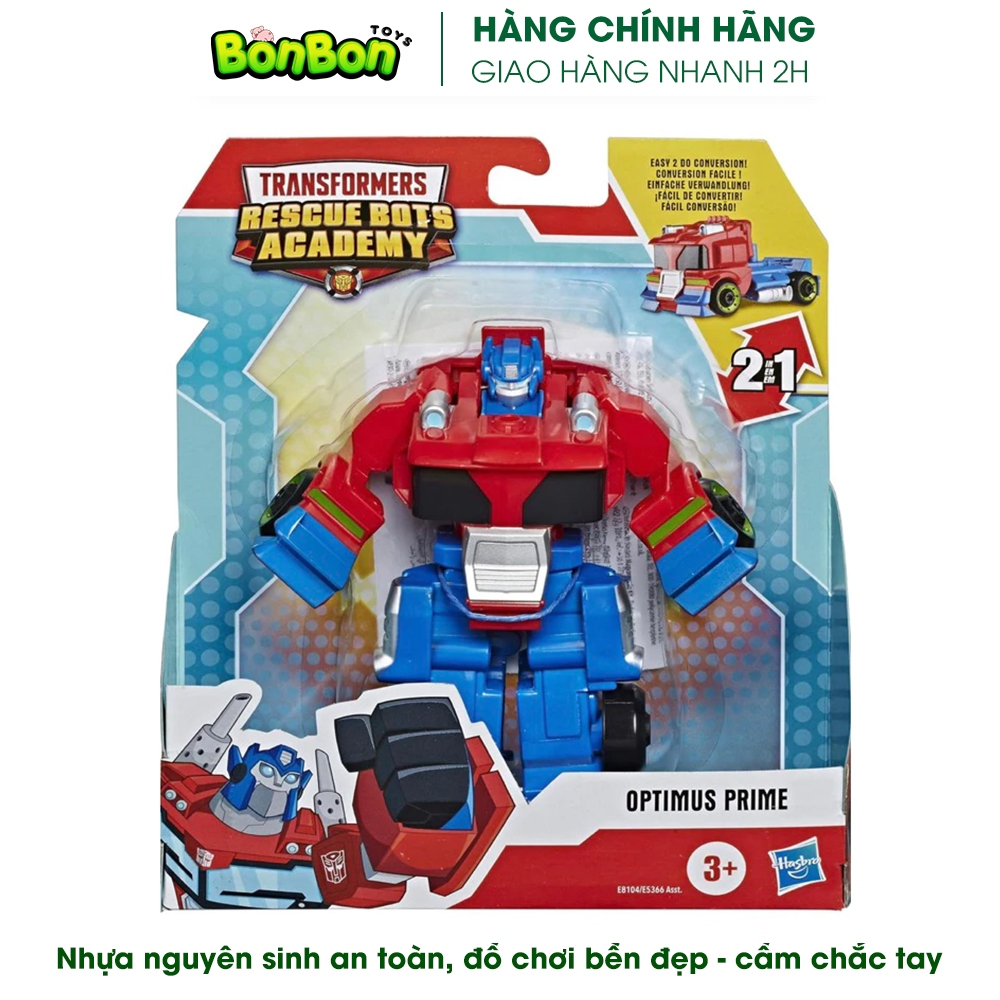 Đồ chơi Robot biến hình Transformers Optimus Prime 2in1, người máy biến hình oto, dành bé từ 3 tuổi, nhựa an toàn vnxk