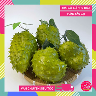 Trái cây giả, hoa quả giả trang trí, trái mãng cầu gai giả đẹp như thật - Loại xịn đặc ruột to đẹp