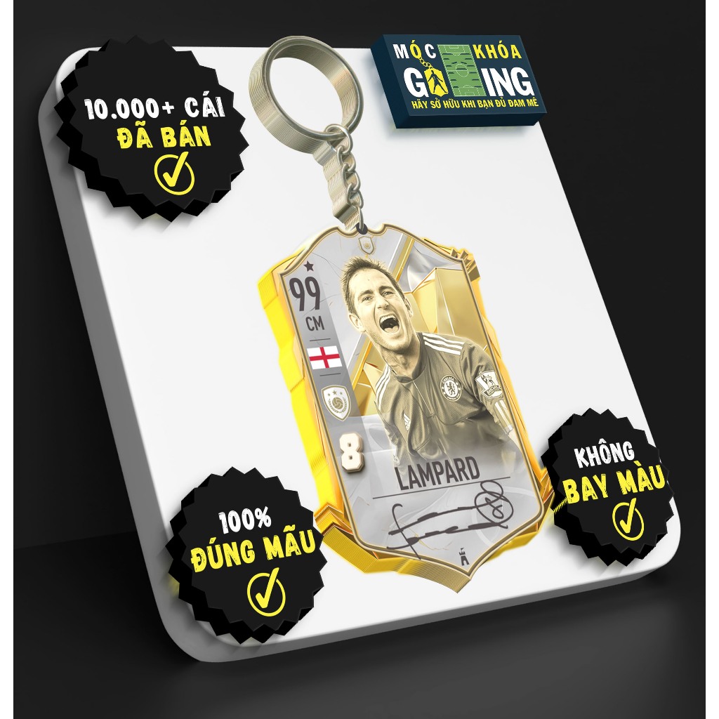 Móc Khóa Frank Lampard - Móc Khoá GAMING