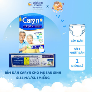 [Bán Lẻ Miếng] Bỉm Dán Caryn Cho Mẹ Sau Sinh Size M/L/XL 1 miếng - Hàng chính hãng