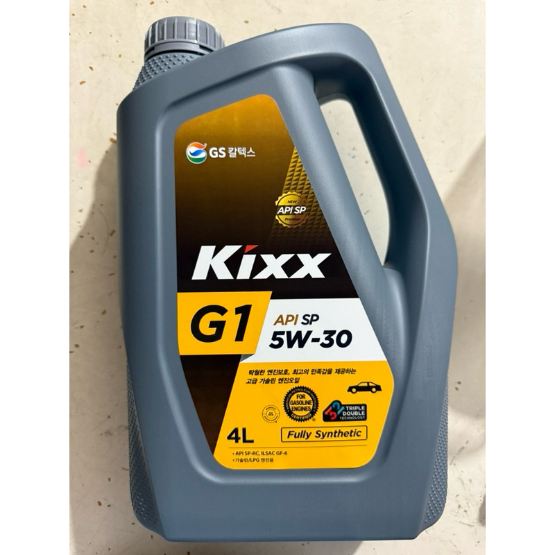 Dầu nhớt KIXX G1 5w30 api:sp (can nhựa)