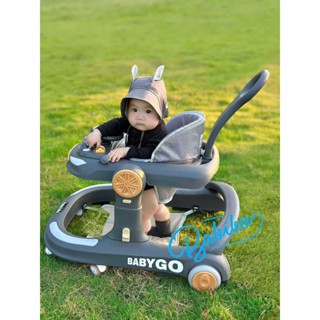 Xe tập đi tròn cho bé, Xe tập đi Babibo kids 958 có nhạc và đèn