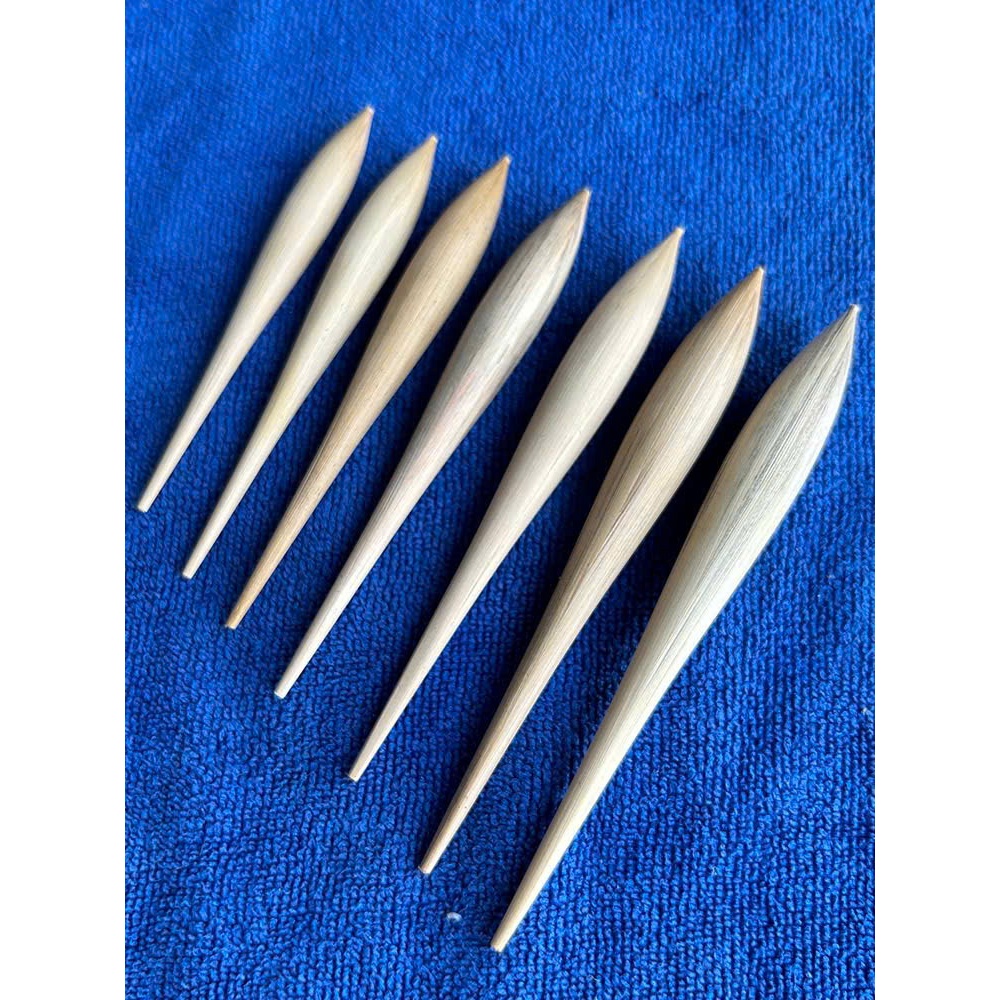 Phôi phao cỏ lau ép sẵn mẫu ALUA LPC08 làm phao câu cá