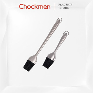 Phết Dầu CHOCKMEN Inox 18/10 & Silicone Chổi Quét Dầu Ăn Phết Gia Vị Đồ Nướng Cọ Quét Nướng Bánh Làm Bánh