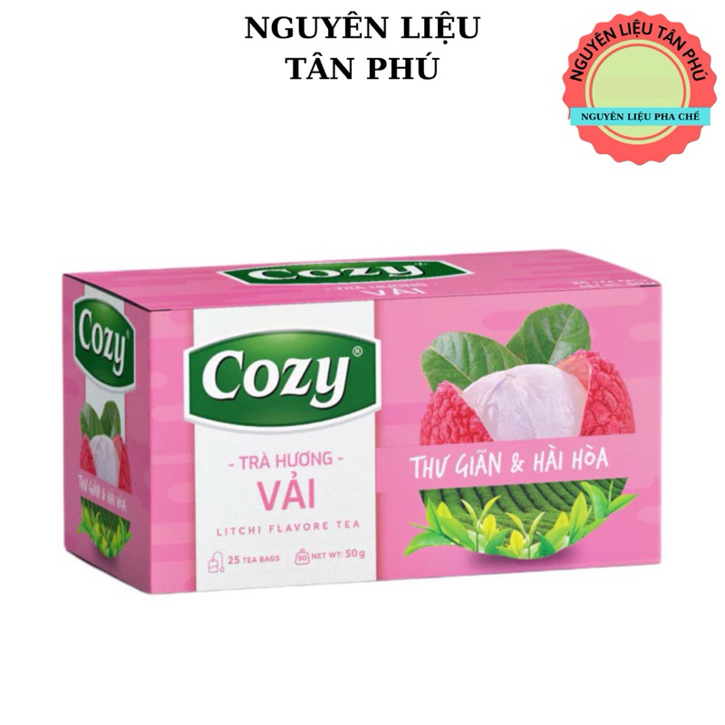 Trà Cozy Vải túi lọc