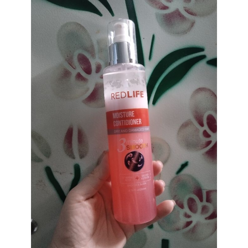 Xịt dưỡng tóc phục hồi tóc hư tổn REDLIFE 200ml