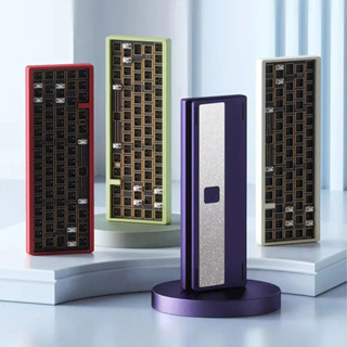 Bàn phím cơ Lucky65 v2 | Nhôm CNC | PCB 1.6mm non flex-cut | Cơ chế tháo lắp call-batch | 3 Modes