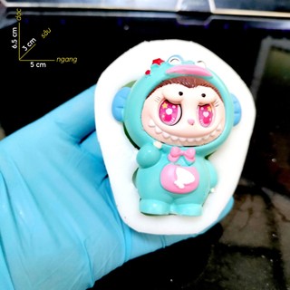 Khuôn silicone 2D - 3D LABUBU MY MELODY KUROMI, làm DIY, tượng thạch cao, composite, nến