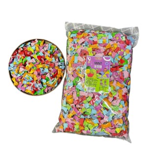 [MIX VỊ] 1Kg Kẹo Ngậm Trái Cây Không Đường Vitamin C Thơm Miệng Mát Lạnh