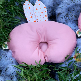 Gối Đinh Lăng Cho Bé Sơ Sinh, Bé Dưới 1 Tuổi - Có Lõm và Không Lõm Đầu (Chất liệu vải tencel)