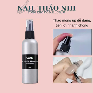Nước Tháo Móng Giả Yosi, Tháo Đá Nail Dạng Xịt 100ml NAIL THAO NHI