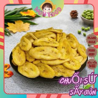 1Kg Chuối Sứ Sấy Giòn( Hàng Loại 1 Bao Ngon)
