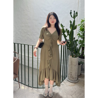 | Chang Tròn | 𝙎𝙪𝙣 𝘿𝙧𝙚𝙨𝙨 - Đầm Maxi Lượn Sóng Bigsize Form Chuẩn Tôn Dáng ( Hình Thật)