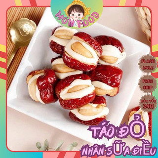 1Kg Táo Đỏ Kẹp Sữa Nhân Hạt Điều
