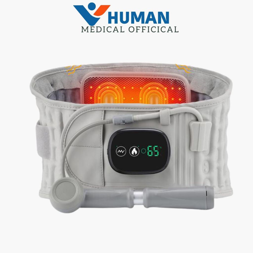 Đai Hơi Kéo Giãn Cột Sống Giảm Đau Thắt Lưng Hạn Chế Qúa Trình Thoát Vị Đĩa Đệm, Thoái Hóa Cột Sống Thắt Lưng Z5