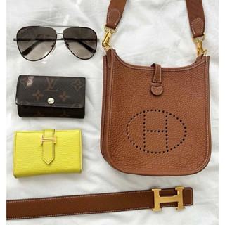Túi H"m evelyne phone kèm charm ngựa fullbox