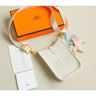 Túi H"m evelyne phone kèm charm ngựa fullbox