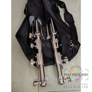 Túi chống sốc đựng tripod, chân đèn, có 2 túi phụ chống sốc cho chân đèn