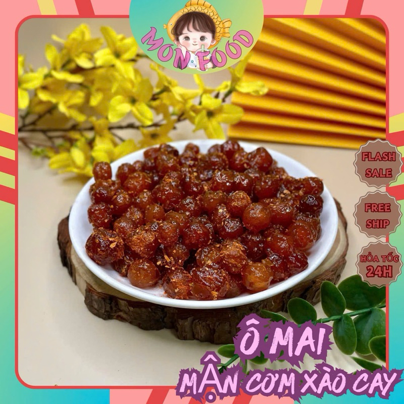 |500GR| Ô Mai Mận Cơm Xào Cay