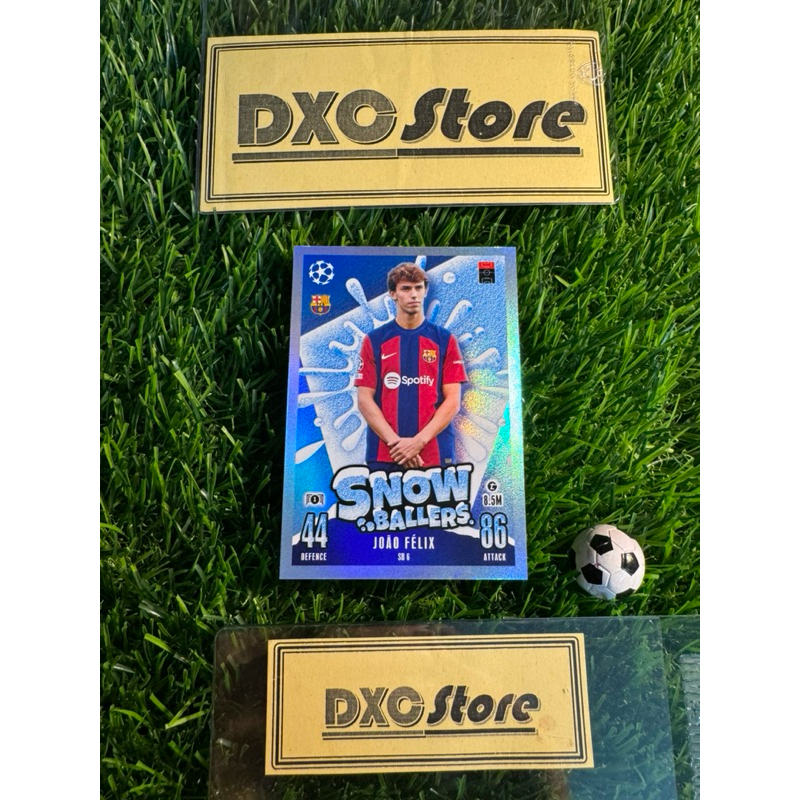 [ CHÍNH HÃNG ] - SNOW BALLERS - TOPPS MATCH ATTAX 2024 - JOAO FELIX (BARCELONA)
