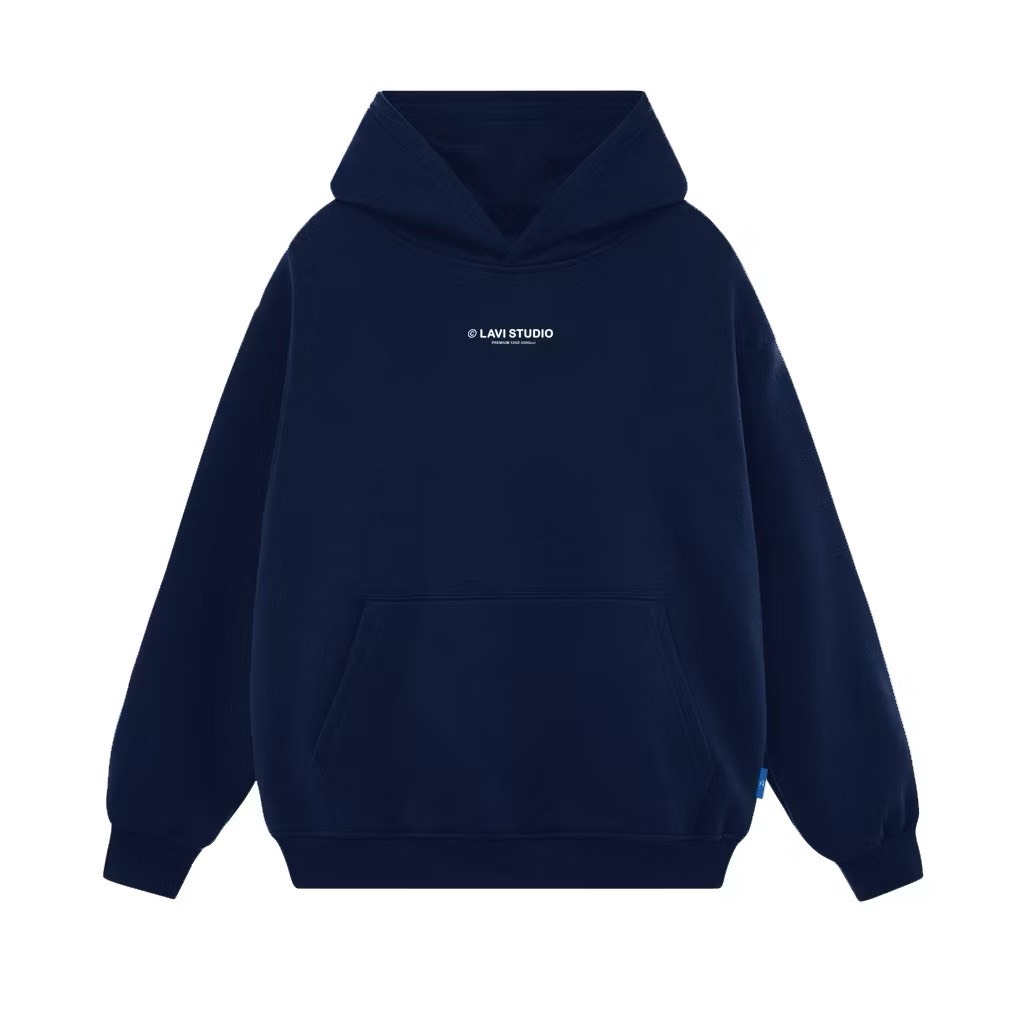 Áo Hoodie LAVI STUDIO Form Rộng Nam Nữ Unisex Nỉ Bông Cotton 100% Local Brand