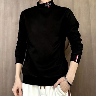 Áo thun nam dài tay thu đông, áo giữ nhiệt mùa đông nam có cổ - Tiệm Đồ Thun