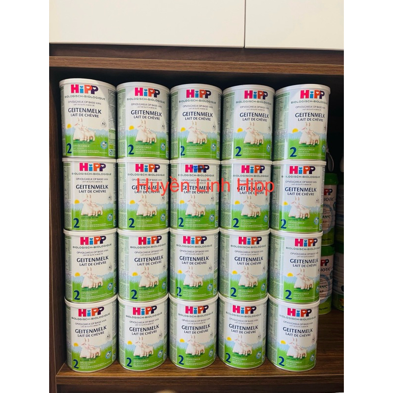 Sữa dê HiPP 1 va2 Organic 400g giúp bé phát triển chiều cao, trí não, tăng cường hấp thu