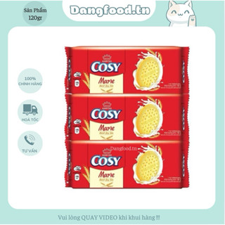 Bánh Quy Sữa Cosy Marine 120gr - Hương Vị Sữa Thơm Ngon Đặc Trưng Cosy