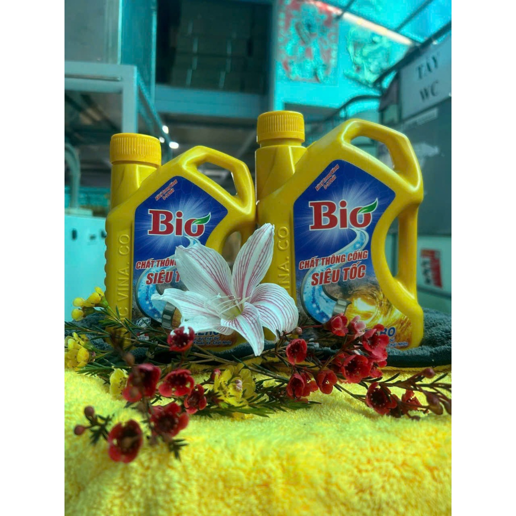 Chất thông cống siêu tốc từ 3 - 5 phút Bio loại 1.6Lit