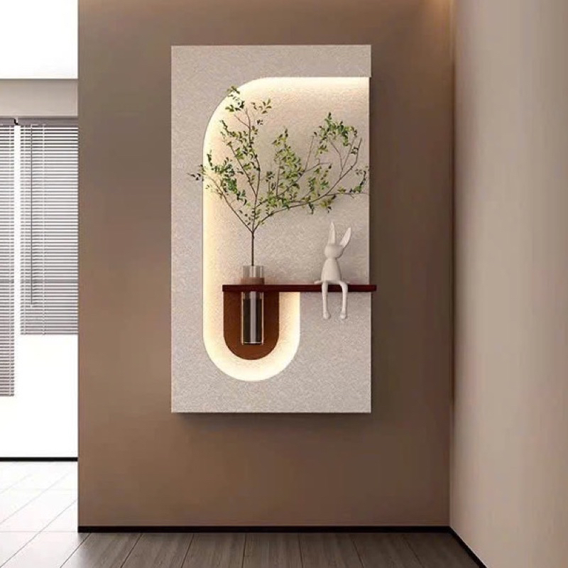 Hàng Cao Cấp - Tranh Đèn Led Cắm Hoa Theo Ý Treo Phòng Khách, Deccor Quán Spa,Trang Trí Quán Nước,Làm Quà Tặng tân Gia