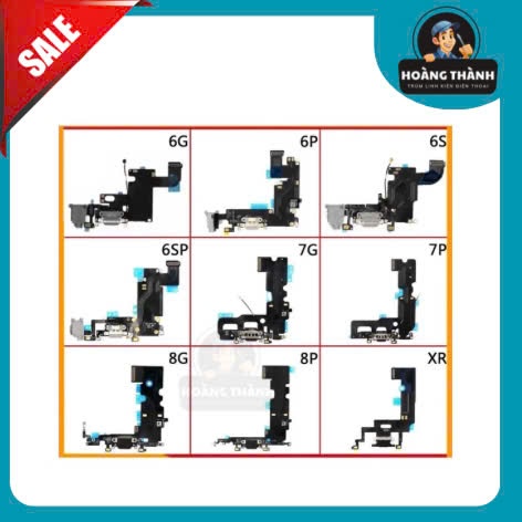 Bo Cáp Sạc New Dành Cho IP 7G/7pl/8G/8pl