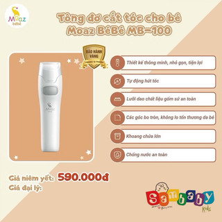 Tông đơ cắt tóc cho bé Moaz bebe MB0100
