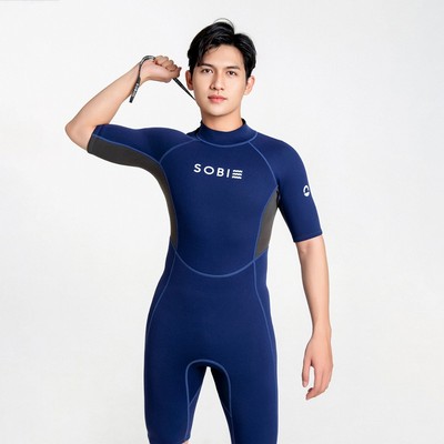 Wetsuit Drift Đồ bơi giữ nhiệt SOBIE dành cho nam màu navy 1.5mm