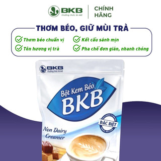 Bột Kem Béo BKB Siêu Ngon 1kg - Nguyên Liệu Vàng Cho Trà Sữa,Hòa Tan Dễ Dàng, Tăng Vị Ngon Cho Đồ Uống