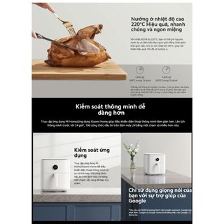 Nồi Chiên Không Dầu Xiaomi Smart Air Fryer 6.5L