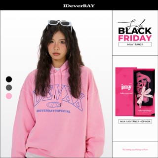 Áo hoodie unisex cao cấp chính hãng IDEVERRAY Special form oversize chất nỉ 350gsm