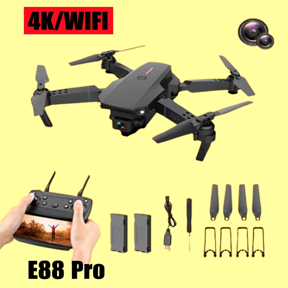 Drone camera 4k mini Máy Bay Flycam Tránh chướng ngại vật camera kép góc rộng độ phân giải cao 4K / wifi 5G