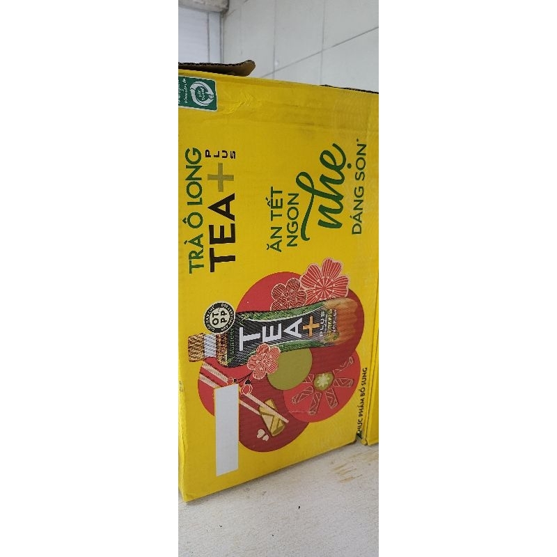 Trà Ô long TEA+ PLUS 450ml thùng 24 chai