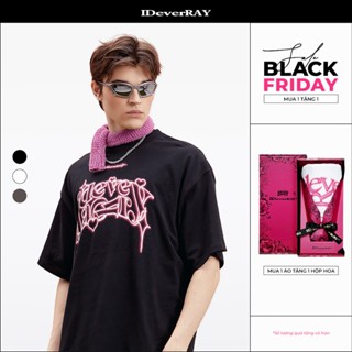 [Hộp hoa] Áo thun unisex cao cấp chính hãng IDEVERRAY [First Love - Tình đầu] Sparkle chất cotton 260gsm