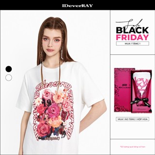 [Hộp hoa] Áo thun unisex chính hãng IDEVERRAY [Love Garden - Khu vườn tình yêu] Morning Garden chất liệu cotton 260gsm