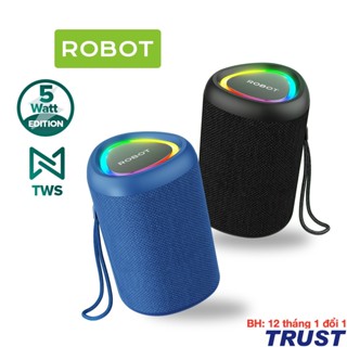 Loa Bluetooth Mini ROBOT RB120 Công Suất 5W Đèn Led RGB Hỗ Trợ Kết Nối Thẻ Nhớ - Chính Hãng