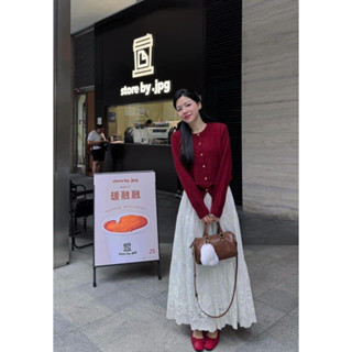 Áo len cardigan nữ hãng EGG chuẩn QCCC 5 màu phong cách Hàn Quốc dễ phối đồ