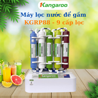 Máy Lọc Nước RO KGRP88 Kangaroo 9 Lõi Để Gầm Chính Hãng, Lọc Sâu, Tiết Kiệm Không Gian