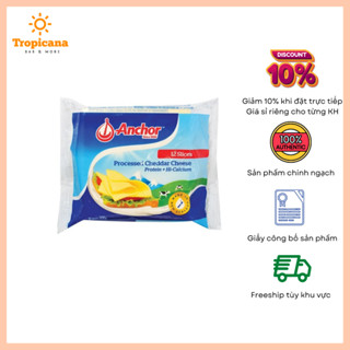 Phô mai lát Anchor vị tự nhiên - 12 lát 200g