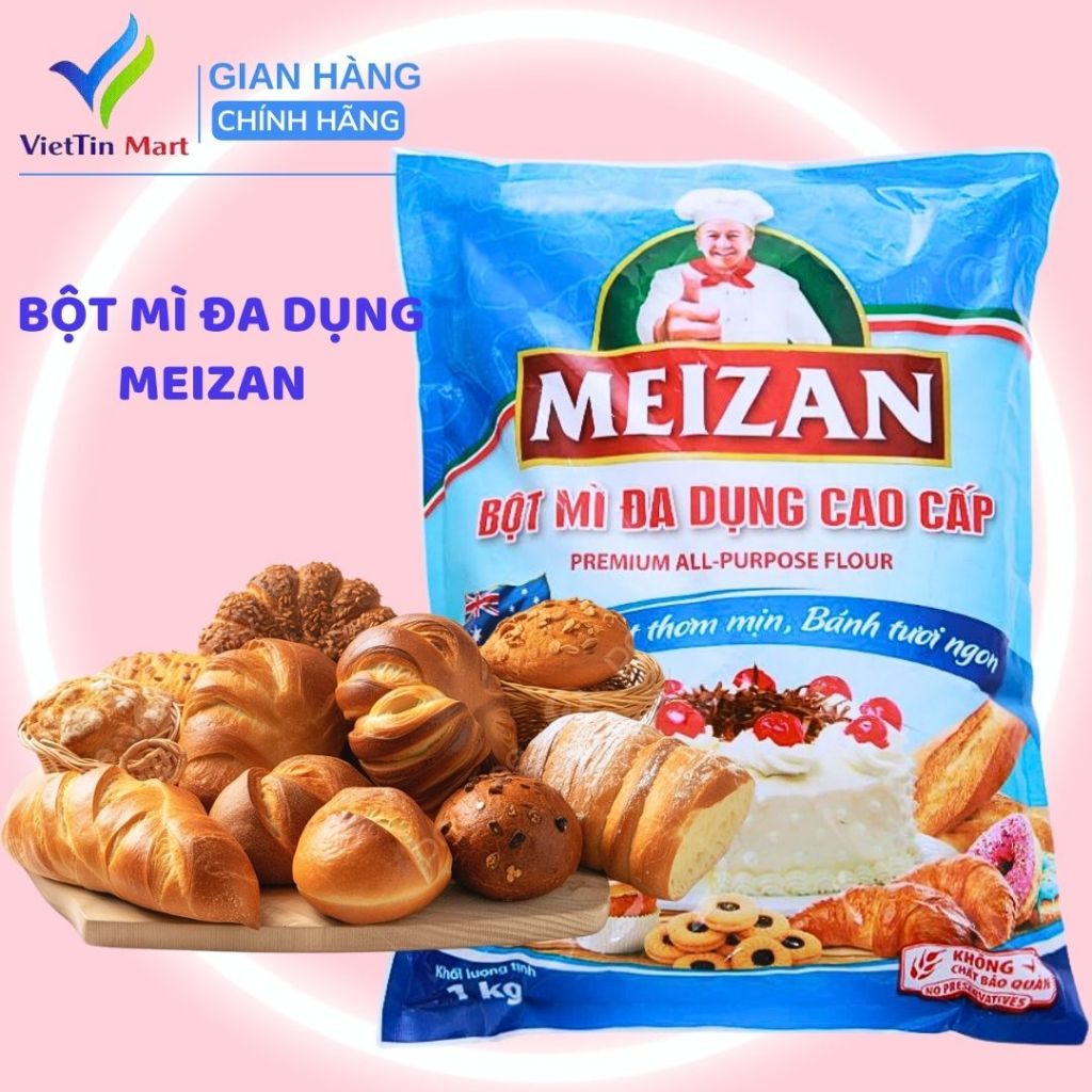 Bột Mì Đa Dụng Meizan 1KG