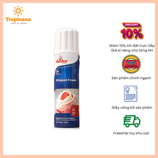 Kem sữa tươi Anchor dang xịt - Chai 400gr