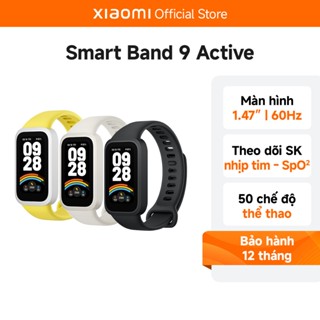 Vòng Đeo Tay Thông Minh Xiaomi Miband 9 Active, Theo Dõi Sức Khỏe, Tập Luyện, Bản Quốc Tế