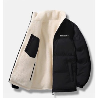 Áo khoác unisex lót lông cừu ESSENTIALSLINE+VN ⚡ Hàng Cao Cấp ⚡ Nam nữ đều mặc được, dày dặn siêu ấm
