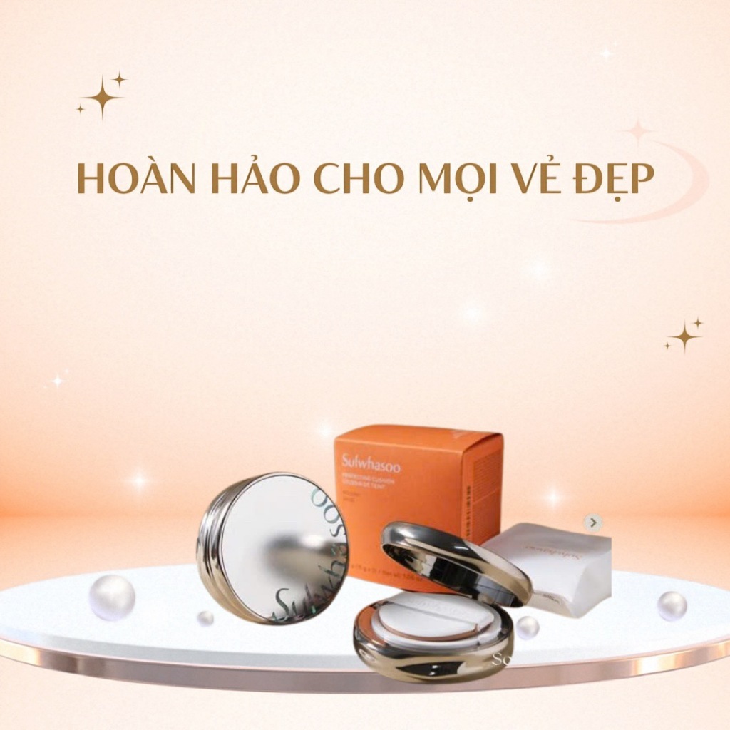 Phấn nước 𝗦𝗨𝗟𝗪𝗛𝗔𝗦𝗢𝗢 𝗣𝗘𝗥𝗙𝗘𝗖𝗧𝗜𝗡𝗚 𝗖𝗨𝗦𝗛𝗜𝗢𝗡