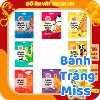 Bánh tráng trộn các vị miss bánh tráng đồ ăn vặt bánh tráng đồ ăn vặt ngon hn